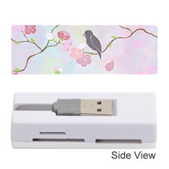 Bird Blossom Seamless Pattern Memory Card Reader (stick) by Ravend