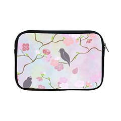 Bird Blossom Seamless Pattern Apple Ipad Mini Zipper Cases by Ravend