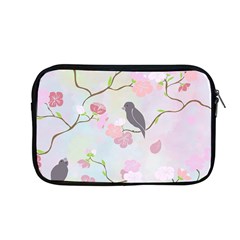 Bird Blossom Seamless Pattern Apple MacBook Pro 13  Zipper Case