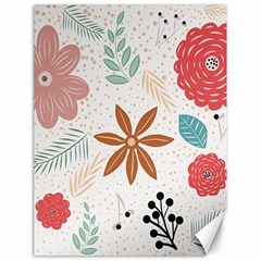 Nature Flora Background Wallpaper Canvas 18  X 24  by Ravend