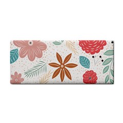 Nature Flora Background Wallpaper Hand Towel by Ravend