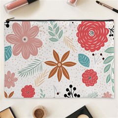 Nature Flora Background Wallpaper Cosmetic Bag (xxxl) by Ravend