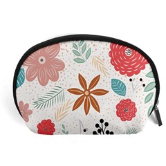 Nature Flora Background Wallpaper Accessory Pouch (large) by Ravend