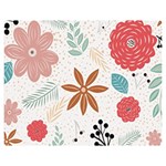 Nature Flora Background Wallpaper Double Sided Flano Blanket (Medium)  60 x50  Blanket Front