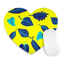 Sheets Pattern Picture Detail Heart Mousepads by Ravend