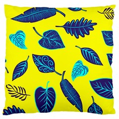 Sheets Pattern Picture Detail Large Cushion Case (one Side) by Ravend