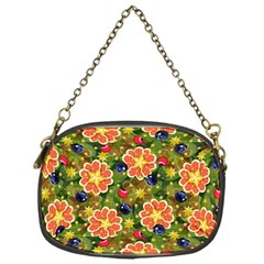 Fruits Star Blueberry Cherry Leaf Chain Purse (one Side) by Ravend