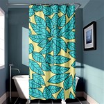 Illustration Sheets Dry Leaves Print Pattern Shower Curtain 36  x 72  (Stall)  Curtain(36 X72 ) - 33.26 x66.24  Curtain(36 X72 )