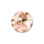 Flower Plant Vintage Retro Golf Ball Marker (4 pack) Front