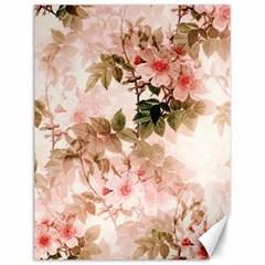 Flower Plant Vintage Retro Canvas 12  X 16  by Ravend