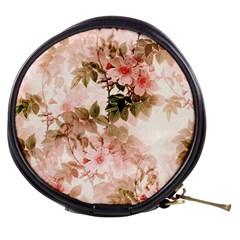 Flower Plant Vintage Retro Mini Makeup Bag