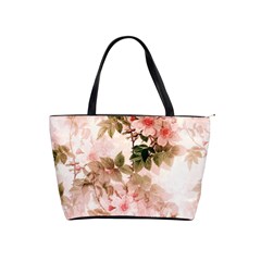 Flower Plant Vintage Retro Classic Shoulder Handbag by Ravend