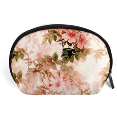 Flower Plant Vintage Retro Accessory Pouch (large) by Ravend