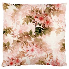 Flower Plant Vintage Retro Standard Flano Cushion Case (one Side) by Ravend