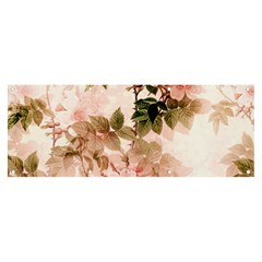 Flower Plant Vintage Retro Banner And Sign 8  X 3 