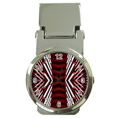 Abstract Pattern Money Clip Watches