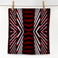 Abstract Pattern Face Towel by Ravend