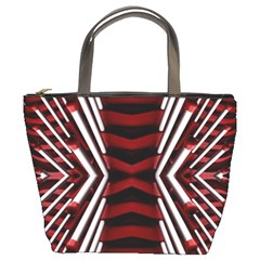 Abstract Pattern Bucket Bag