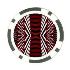 Abstract Pattern Poker Chip Card Guard (10 Pack)