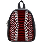 Abstract Pattern School Bag (Small) Front