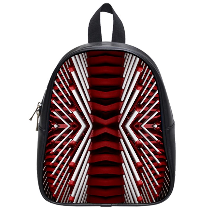 Abstract Pattern School Bag (Small)