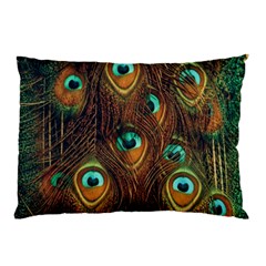 Peacock Feathers Pillow Case (Two Sides)