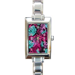 Illustration Sheets Drawing Reason Pattern Rectangle Italian Charm Watch by Ravend