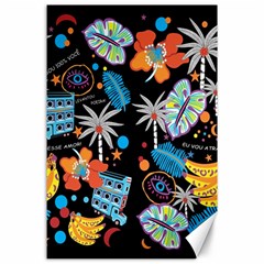 Design Print Pattern Colorful Canvas 24  X 36  by Ravend