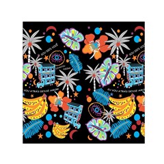 Design Print Pattern Colorful Square Satin Scarf (30  X 30 ) by Ravend