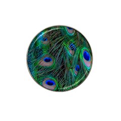 Beautiful Peacock Feathers Hat Clip Ball Marker (4 Pack) by Ravend