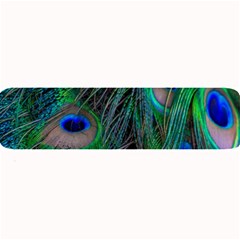 Beautiful Peacock Feathers Large Bar Mats by Ravend