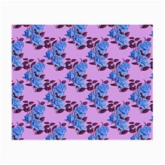 Roses Flowers Background Leaves Small Glasses Cloth by Ravend