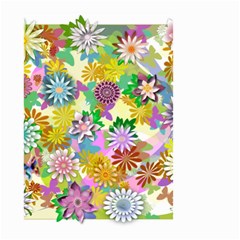 Illustration-pattern-abstract Small Garden Flag (two Sides) by Pakrebo