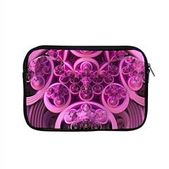 Fractal-math-geometry-visualization Pink Apple Macbook Pro 15  Zipper Case by Pakrebo