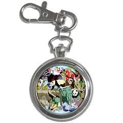 Zoo-animals-peacock-lion-hippo- Key Chain Watches by Pakrebo