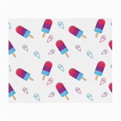 Ice Cream Popsicles Wallpaper Small Glasses Cloth