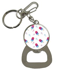 Ice Cream Popsicles Wallpaper Bottle Opener Key Chain