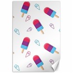 Ice Cream Popsicles Wallpaper Canvas 24  x 36  23.35 x34.74  Canvas - 1