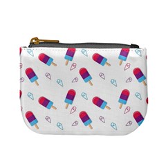 Ice Cream Popsicles Wallpaper Mini Coin Purse