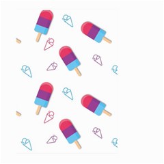 Ice Cream Popsicles Wallpaper Large Garden Flag (Two Sides)