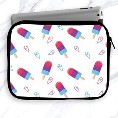 Ice Cream Popsicles Wallpaper Apple iPad 2/3/4 Zipper Cases