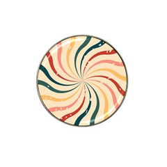 Swirl Star Pattern Texture Old Hat Clip Ball Marker by Ravend