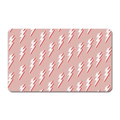 Thunder Flash Abstract Texture Art Magnet (Rectangular)