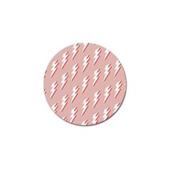 Thunder Flash Abstract Texture Art Golf Ball Marker (10 pack)