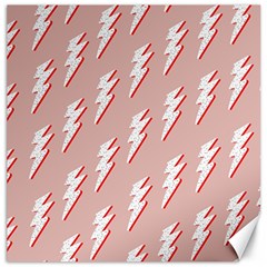 Thunder Flash Abstract Texture Art Canvas 16  x 16 