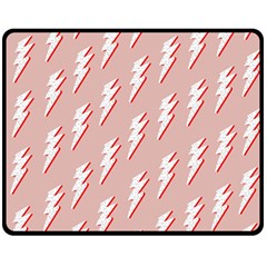 Thunder Flash Abstract Texture Art Fleece Blanket (Medium) 