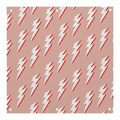 Thunder Flash Abstract Texture Art Banner and Sign 3  x 3 