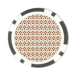 Geometric Tribal Pattern Design Poker Chip Card Guard by Ravend