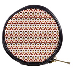 Geometric Tribal Pattern Design Mini Makeup Bag by Ravend