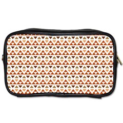 Geometric Tribal Pattern Design Toiletries Bag (one Side) by Ravend